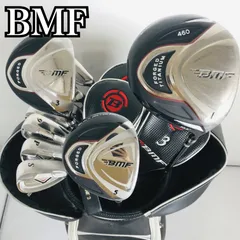 専用BMF ブラックミルドフェース メンズ ゴルフ10本セット キャディバッグ付 専用BMF ブラックミルドフェース メンズ ゴルフ10本セット