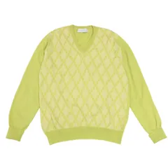 Ballantyne バランタイン カシミヤ 100％ セーター オリーブ Ballantyne バランタイン カシミヤ 100％ セーター オリーブ