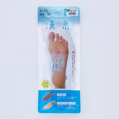 is-fit 健康工房湧泉インソール 22〜28.0cm（男性用フリー/女性用フリー）WHO標準経穴（ツボ）湧泉を押圧 ホールド性 クッション性 抗菌防臭性 MORITO 中敷