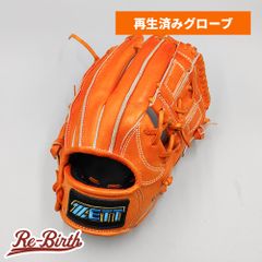 【クリーニング済み (高校野球対応)】 ゼット 硬式グローブ / 内野手用 型付け済み (ZETT グラブ)[WE1239]