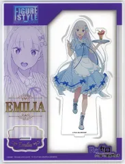 【中古】アクリルスタンド・アクリルパネル エミリア フィギュアスタイルアクリルスタンド 「Re：ゼロから始める異世界生活」 ローソン・＠Loppi・HMV＆BOOKS online限定