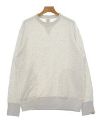 RRL 両V プリント フリーダムスリーブ スウェット M ツートン グレー