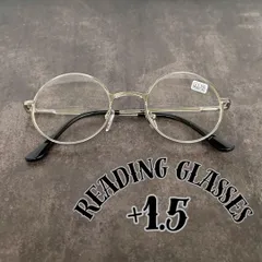 +1.5 老眼鏡 丸メガネ眼鏡 ラウンド 丸型 銀縁シルバー フルメタル 細縁 メンズレディース ボストン お洒落かわいい おしゃれ 女性男性 クラシック アンティーク モダン 軽量軽い シンプル フルメタル 韓国 リーディング シニアグラス おしゃれ 可愛い