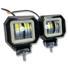 PIAA 60BIG フォグランプイオンクリスタル120W 角型