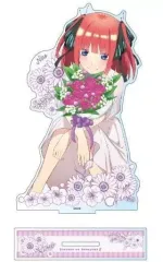 【中古】アクリルスタンド・アクリルパネル 中野二乃(フラワーver.) デカアクリルスタンド 「五等分の花嫁∬」