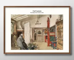 カール・ラーション、モデル台にて、希少画集画、新品額装付、状態良好 2026年最新】カールラーションの人気アイテム - メルカリ