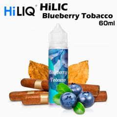 HiLIQ / Blueberry Tobacco 60ml ブルーベリータバコ ハイリク リキッド タバコ系 電子タバコ VAPE ベイプ ボトル 大容量 ニコチン0mg ニコチンゼロ 清涼剤 本体