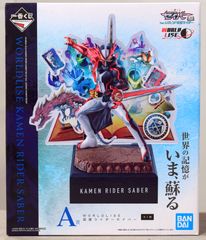 BANDAI SPIRITS 이치 반 쿠지 가면 라이더 세이버 NO.02 feat. 레전드 가면 라이더 A상 WORLD LISE 가면 라이더 세이버