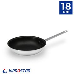 アルミフライパン 業務用 フッ素樹脂コーティング 18cm KIPROSTAR オムレツパン