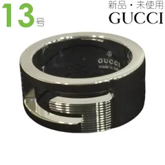 【新品/未使用】グッチ GUCCI 03266-09840/8106/13 指輪 リング シルバーリング ブランデッドG カットアウトG 13号 メンズ レディース ユニセックス ブランド ロゴ GG シルバー 925 アクセサリー 6258578