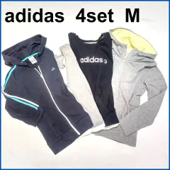 アディダス  adidas  まとめ売り  4点セット#1   Mサイズ  レディース  パーカー  スウェット  ロンT  古着