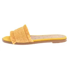 RED VALENTINO (レッド ヴァレンティノ) Slide Sandal レザーソール サンダル レディース イエロー EU37 TQ0S0D44TDNAW6のサムネイル
