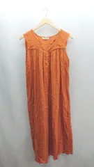 ◇ ⊂ TORRAZZO DONNA 膝下丈 ワンピース サイズF オレンジ系 レディース E  【1502060012829】