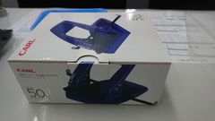 未使用品　カール（CARL） 2穴パンチ　ブルー