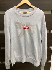 DIESEL ディーゼル トレーナー スウェット Lサイズ グレー　平塚店　衣料品