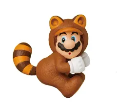 【中古】食玩 トレーディングフィギュア 5.タヌキマリオ 「チョコエッグ スーパーマリオ3Dワールド+F」