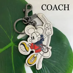 2024年最新】コーチ キーホルダー coach ディズニー ミッキーマウス 