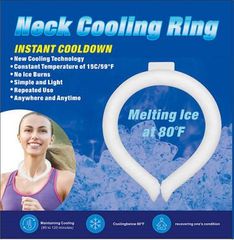 わけあり 箱潰れ 速攻クールダウン 2カラー 首周り 季節用品 夏対策 冷却用品 NECK COOL 自然凍結