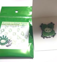 新品　シアワセモ　ピンバッジ　キティ　藻　藻類 　日本館　パビリオン　限定　関西万博　大阪万博　会場　2025　 EXPO2025