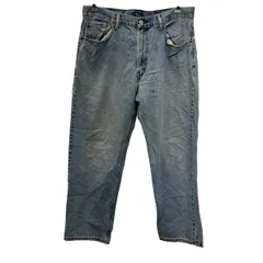 Levi's 550 デニムパンツ W36 ライトブルー リーバイス ジップアップ ビッグサイズ リラックスフィット 古着卸 アメリカ仕入 2507-501
