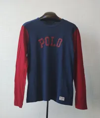 ■ POLO RALPH LAUREN ポロラルフローレン ■ ベースボールTシャツ ■ Made in Philippines フィリピン製 ■ NNN1140