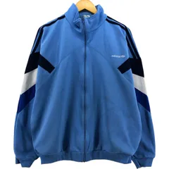 古着 80~90年代 アディダス adidas バックロゴ ジャージ トラックジャケット メンズL相当 ヴィンテージ/eaa525306