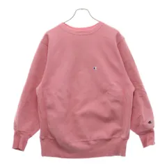 CHAMPION (チャンピオン) 90S VINTAGE REVERSE WEAVE ヴィンテージ リバースウィーブ USA製 クルーネック スウェットトレーナー ピンク