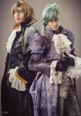 【中古】生写真(男性) 田川大樹(シーノ)・太田基裕(アインザッツ)/膝上・衣装黒・紫・体外向き・キャラクターショット/舞台「劇団シャイニング from うたの☆プリンスさまっ♪『マスカレイドミラージュ』」トレーディングブロマイド