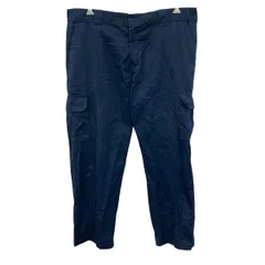 Dickies カーゴパンツ W42 ネイビー ビッグサイズ 古着卸 アメリカ仕入 2504-328