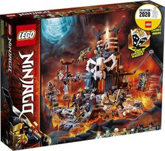 大特価【開封済・未使用品】レゴ(LEGO) ニンジャゴー 魔界の砦 スカルジャイル 組み立てセット ゲーム ミニフィギュア8体 71722 K0206 0208ML009 0120240207102067