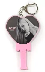 【中古】キーホルダー ロゼ(BLACKPINK) ミニチュアうちわキーホルダー 「CD THE ALBUM -JP Ver.-」 リリース記念グッズ