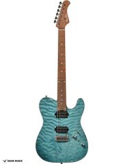 Bacchus バッカス エレキギター キルトトップモデル TACTICS24-QM RSM/M AMBS
