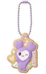【中古】食玩 キーホルダー 4.SAVELY(サナ) 「TWICE LOVELYS ビスケット＆チャーム」