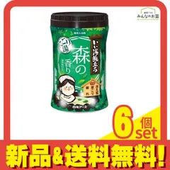 いい湯旅立ちボトル にごり湯 森の香り 600g 6個セット まとめ売り