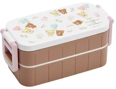 【中古】食器 コリラックマ＆コグマ 抗菌タイトランチボックス 「リラックマ」