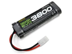 新品 ジーフォース SMASH EVO NiMH 7.2V 3800mAh R/C用バッテリー タミヤタイプコネクタ GE025 [佐川急便]のサムネイル