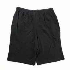 ポロラルフローレン コットン イージーショーツ 黒 (L) ブラック ショートパンツ Tシャツ生地 ポケット付き POLO RALPH LAUREN　アメリカ古着 USED  ビンテージ ヴィンテージ