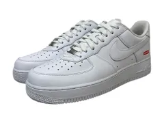 NIKE (ナイキ) Supreme × Nike Air Force 1 Low ローカットスニーカー CU9225-100 28cm US10 ホワイト メンズ/036