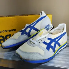 asics,80s,MADE IN JAPAN,Tiger,WHITE RED,vintage ,27cm,USED