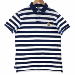 古着 ラルフローレン Ralph Lauren POLO RALPH LAUREN CUSTOM FIT 半袖 ボーダー ポロシャツ メンズM/eaa381501