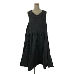 新品RICORRROBEリコローブNTCソフトコットンドレスノースリーブS黒 RICORRROBEリコローブNTCソフトコットンドレスノースリーブS黒jet