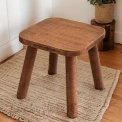 ✰最終セール✰木製スツールアンティーク家具　ヴィンテージ家具　古道具レトロ椅子 ヴィンテージ 木製スツール｜アンティーク家具・ヴィンテージ