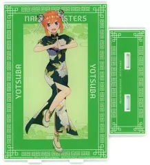 【中古】アクリルスタンド・アクリルパネル 中野四葉 BIGアクリルスタンド 「映画 五等分の花嫁 描き下ろしイラスト チャイナドレスver. 当たり付き一撃缶バッジコレクション」 あたり景品