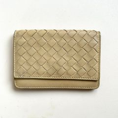ボッテガヴェネタ 三つ折り 財布 ライトベージュ カセット - メルカリ