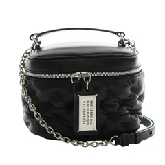 メゾンマルジェラ 11 Maison Margiela 11 グラムスラムバニティショルダーバッグ ハンド 2WAY レザー 黒 ブラック SB2WD0091 P6434 /AQ ■OS