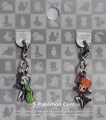 【中古】キーホルダー・マスコット(キャラクター) 648.メロエッタ(ボイスフォルム/ステップフォルム) 全国ずかんメタルチャーム(2個セット) 「ポケットモンスター」 ポケモンセンター限定
