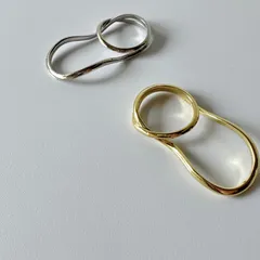 日本未上陸　artismi ダブルフィンガーリング 日本未上陸 artismi ダブルフィンガーリング リング/指輪 – Min'Z