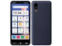 新品・AU/UQ版」SIMフリー SHARP BASIO active [ネイビー] SHG09 本体