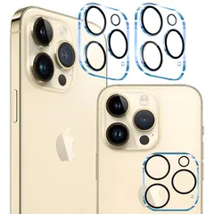 【在庫処分】対応 iPhone 14 Pro / iPhone 14 Pro Max カメラフィルム 【3枚セット-国産旭硝子素材】 対応 apple iphone14 pro レンズフィルム 指紋防止 アイフォン14 プロ カメラ保護フィルム アイフォン14