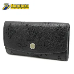 ルイ・ヴィトン ミュルティクレ4 M64054 TN3290 キーケース ノワール 箱 保存袋 レザー イニシャル入り ブラック系 モノグラムパターン フランス製 逸品質屋 丸高 尼崎市 Louis Vuitton Multicles 4